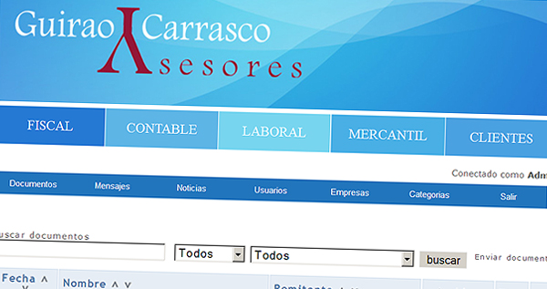guiraoycarrascoasesores.es - Área de clientes