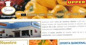 Diseño web supermercadoguirrete.com