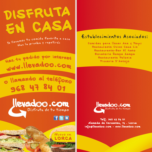 Flyer llevadoo.com