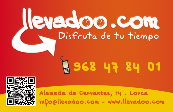Tarjeta de Visita llevadoo.com