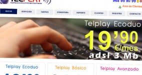 Diseño web Telplay Telecomunicaciones