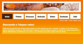 Diseño web tienda on-line Telepan Murcia