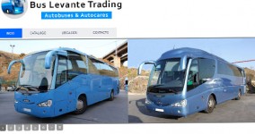 Diseño web Bus Levante Trading