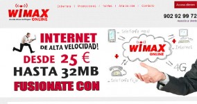 Nuevo diseño web Wimax On Line